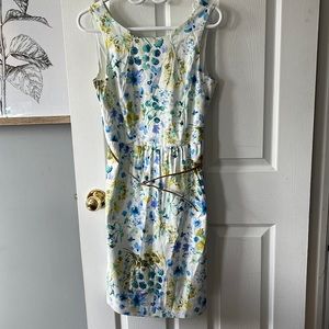 Esprit Floral Dress with Belt